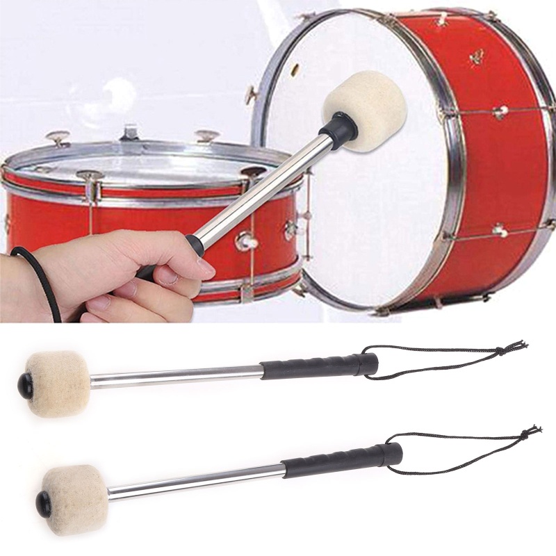 Bộ 2 Búa Gõ Trống Bass Bằng Len Chuyên Dụng