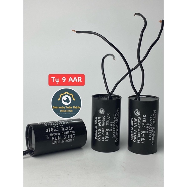 Tụ điện, tụ máy bơm, tụ máy rửa xe 8, 9, 10, 12, 15, 20, 25 uf