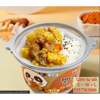 [Xả Kho] [FREESHIP] Cơm tự sôi gấu trúc mới C - W - L