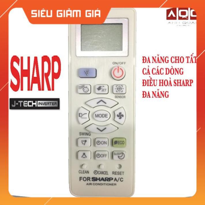 Khiển remote điều hòa máy lạnh SHARP đa năng - Giá tốt nhất