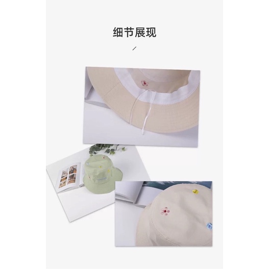 [307] Mũ mùa hè chống tia UV phiên bản Hàn Quốc