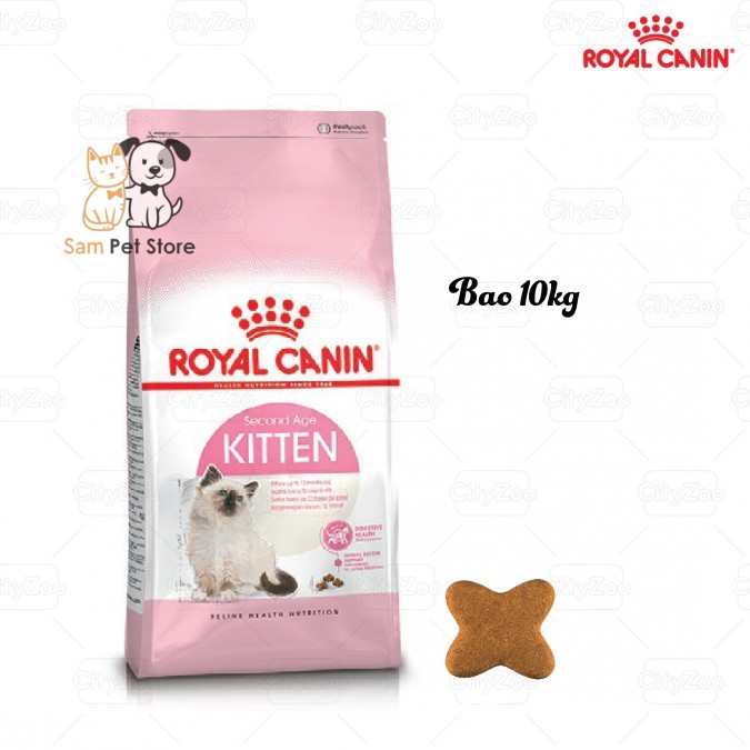 THỨC ĂN HẠT KHÔ CHO MÈO ROYAL CANIN KITTEN 36 (Bao 10kg)