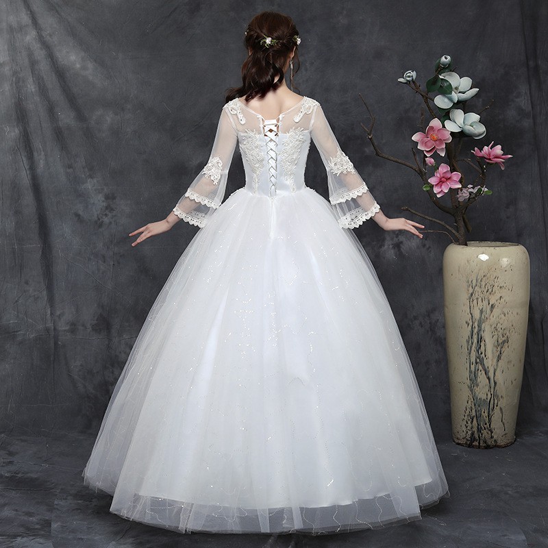 Váy cưới, đầm cưới bigsize wedding event dress LT1392