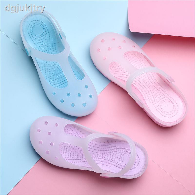 Giày sandal crocs đế xuồng thời trang đi biển năng động