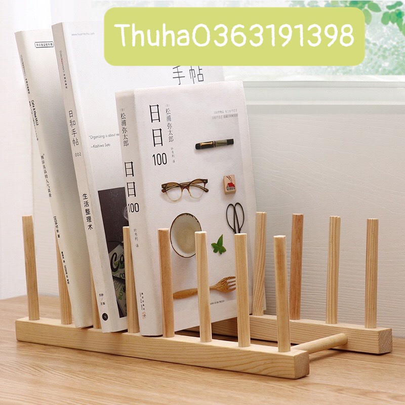 GIÁ ÚP CỐC CHÉN/đĩa/sách BẰNG GỖ ĐA NĂNG DECOR BÀN HỌC NHÀ BẾP GIÁ XƯỞNG