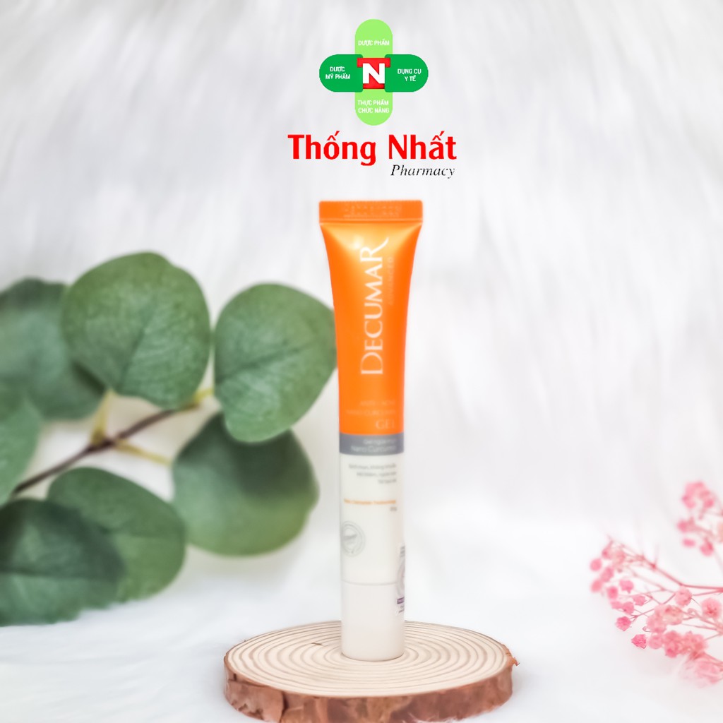 [CHÍNH HÃNG] - GEL NGỪA MỤN NANO CURCUMIN DECUMAR ADVANCED (20G)