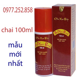 Dầu xoa bóp thảo dược An Phúc Bình 100ml - giảm đau nhức xương khớp