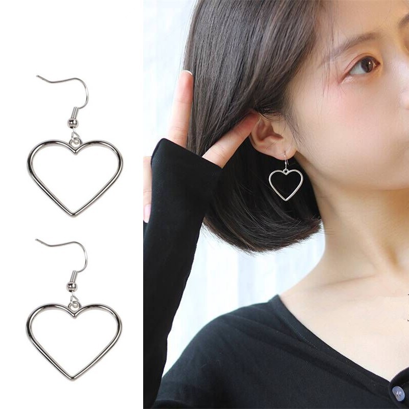 Khuyên Tai Thiết Kế Hình Trái Tim Đáng Yêu A11