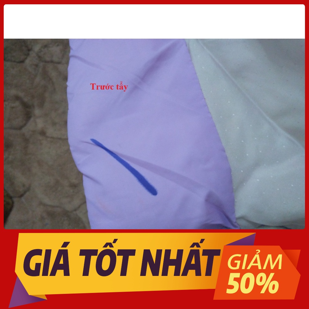 Chất tẩy quần áo,tẩy mực bút dạ siêu sạch nhanh an toàn và hiệu quả cao giá rẻ nhất thị trường