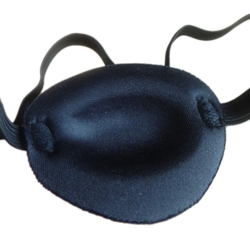 Medical Use Concave Eye Patch Foam Groove Adjustable Strap Eyeshades