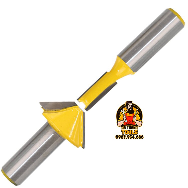 Bộ 2 Mũi Phay Gỗ Ghép Nan Cửa Độ Dày 5 - 25mm