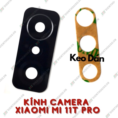 Mặt kính camera xiaomi mi 11t pro có sẵn keo dán