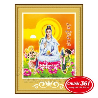 Tranh thêu quan âm ms 53356