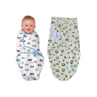 Ủ kén Swaddle 100% cotton xuân hè cho bé yêU