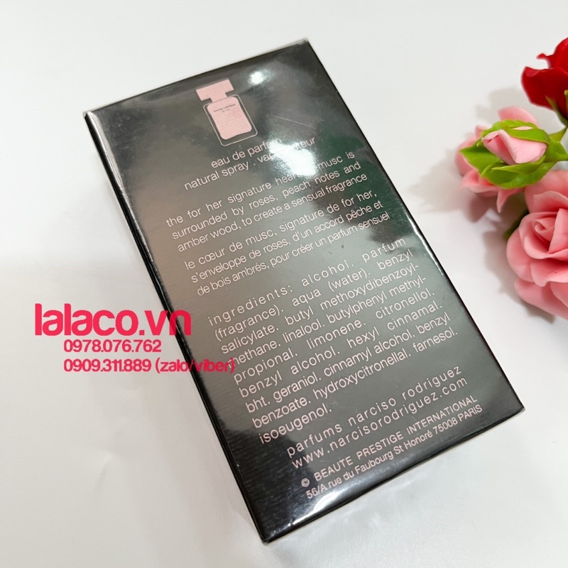 Nước hoa Nữ Narciso Rodriguez For Her EDP  - Hàng Pháp