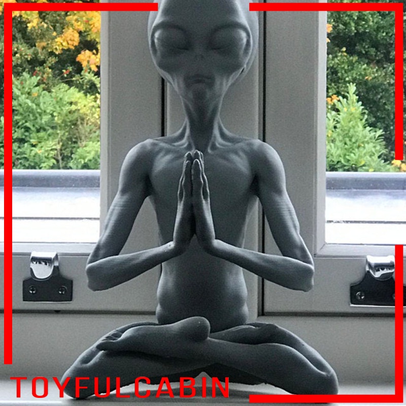 Mô hình tượng người ngoài hành tinh dùng trang trí