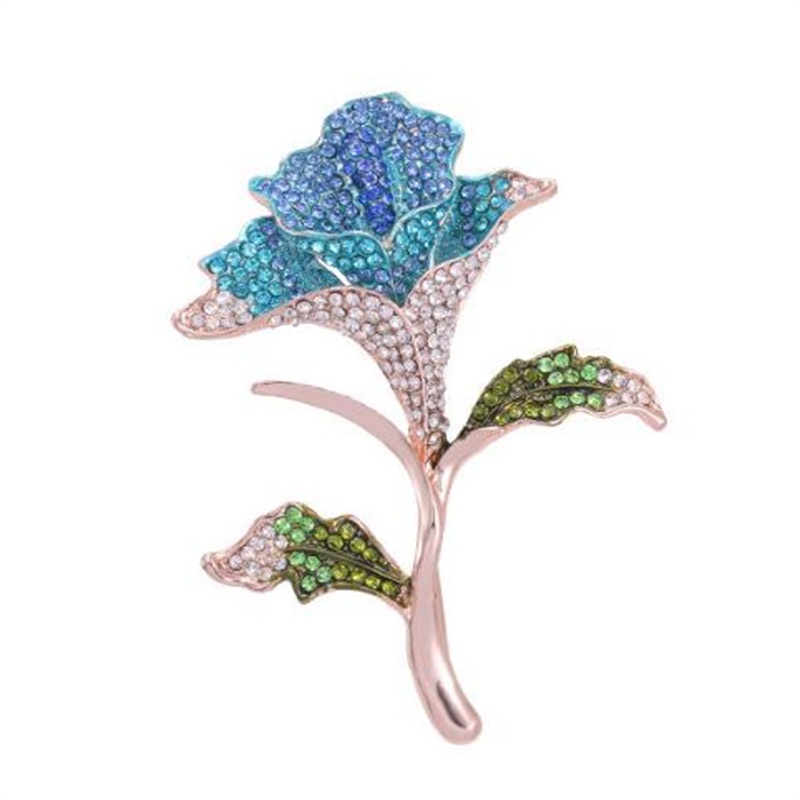 Ghim Cài Áo Hình Hoa Quả Đính Đá Tinh Xảo Thời Trang Cao Cấp Cho Nữ