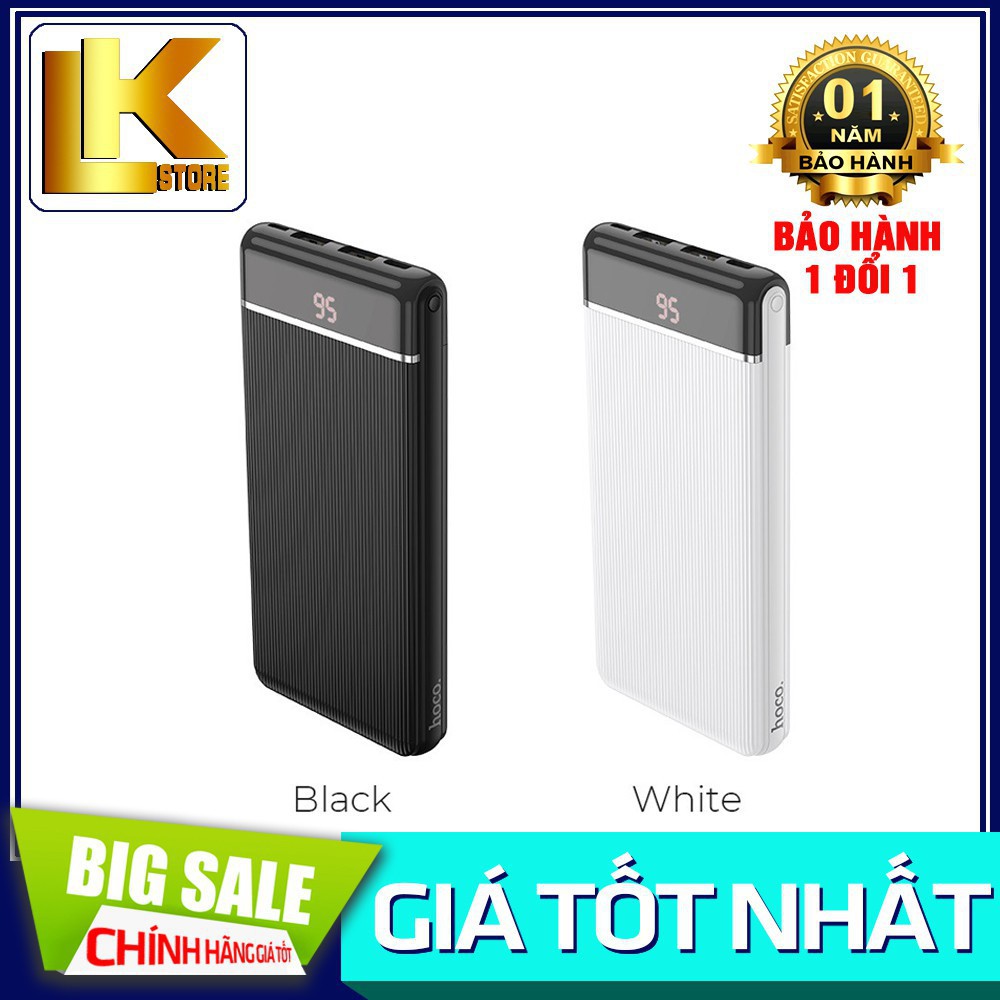 GHDH 🌟xịn 🌟Sạc dự phòng Hoco J59 Siêu Mỏng 10000mAh/20000mAh BẢO HÀNH chính hãng 33 4
