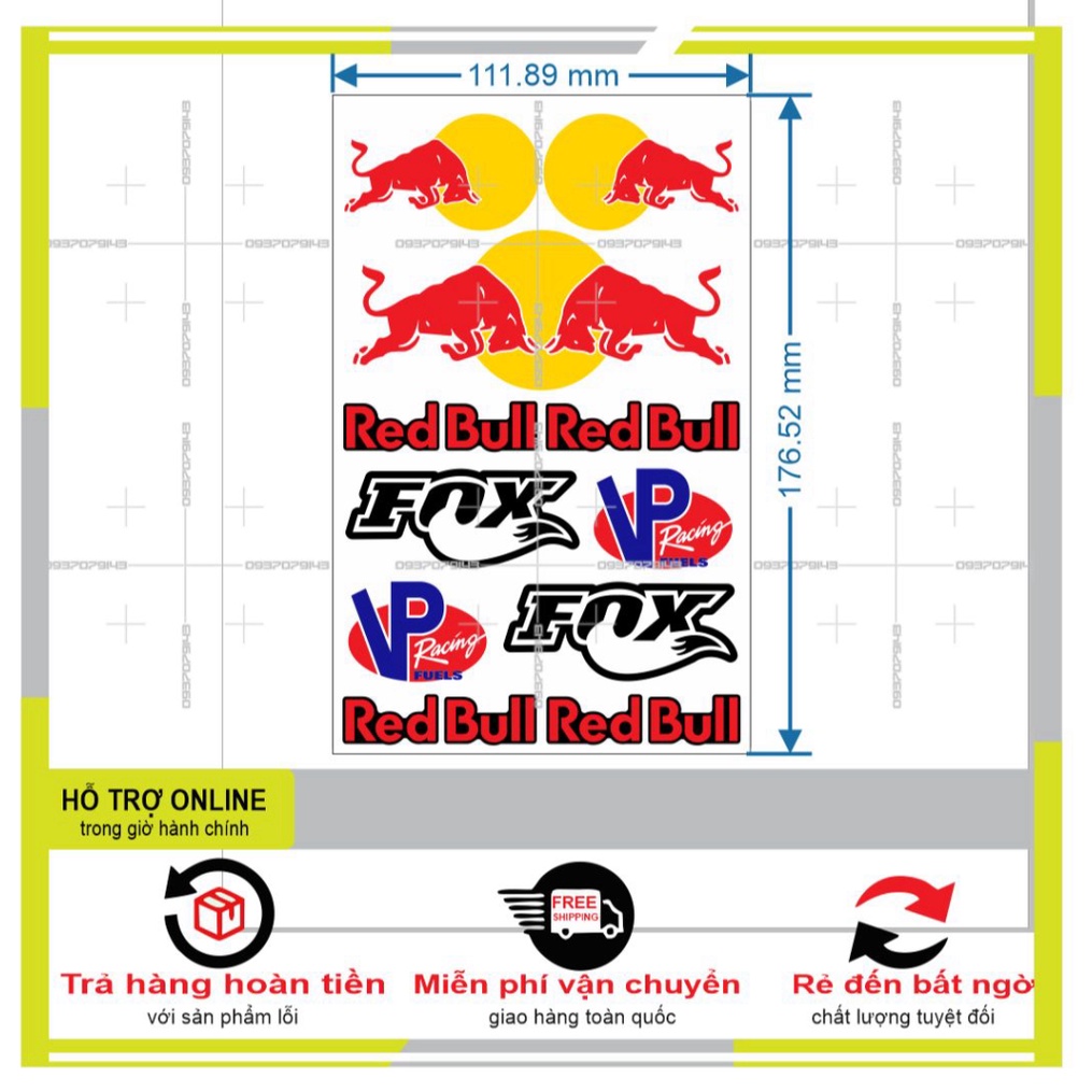 LOGO STICKER MINI DÁN XE MÁY L 04 - DUNG DECAL