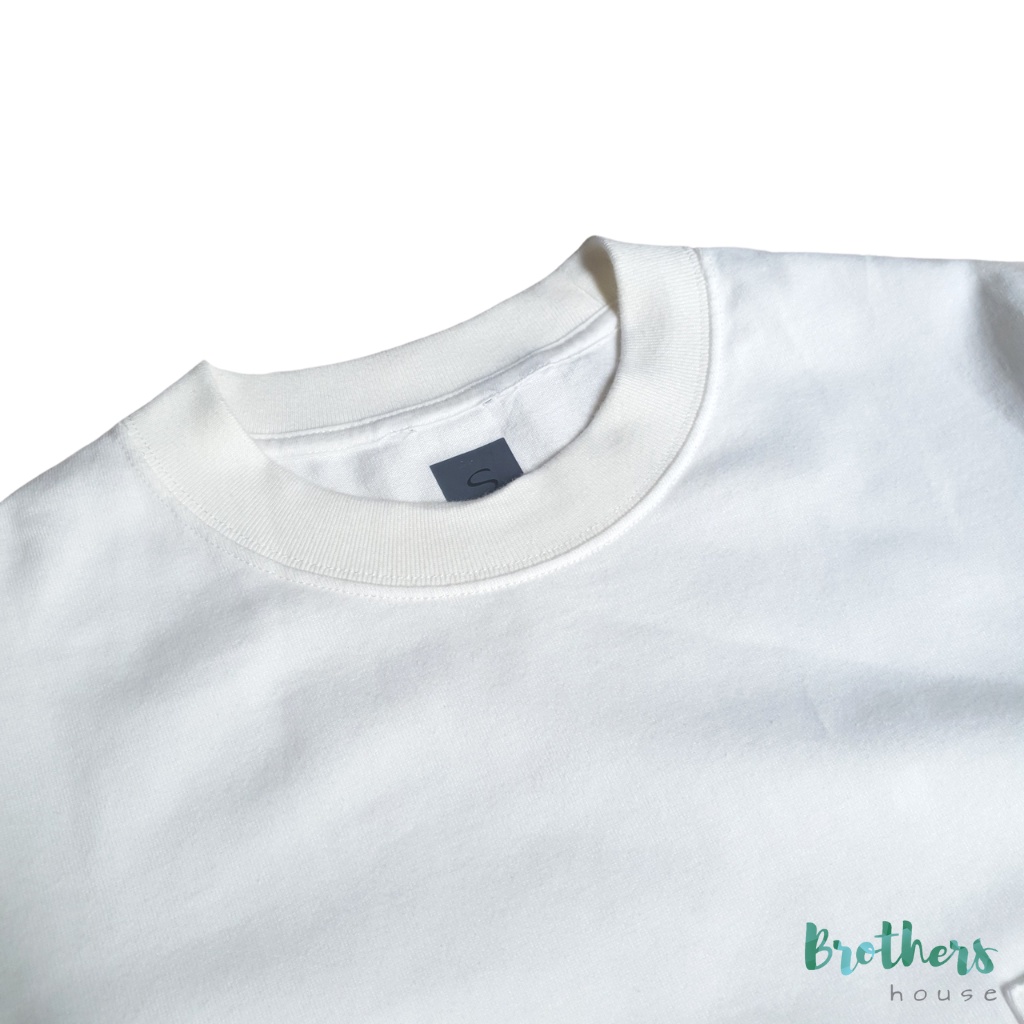 |Xịn siêu sale| Áo thun nam oversize Uniqlo phối túi, vải cotton dày dặn lên dáng bao đẹp