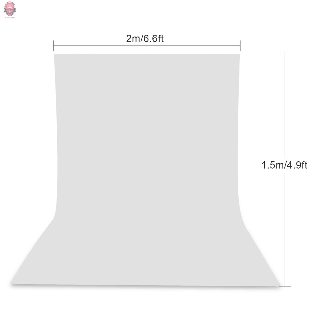 Tấm phông nền chụp ảnh làm từ vải không dệt kích thước 2x1.5m / 6.6x4.9ft có thể giặt bền bỉ