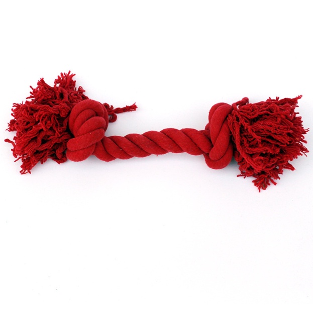 [ Xả Kho Size Lớn 35cm ] Dây thắt nút , đồ chơi gặm làm từ cotton bện thừng cho cún tập nhai