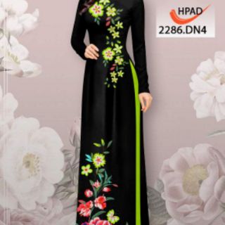 Vải áo dài in 3D (bộ: lụa nhật, tằm ý)