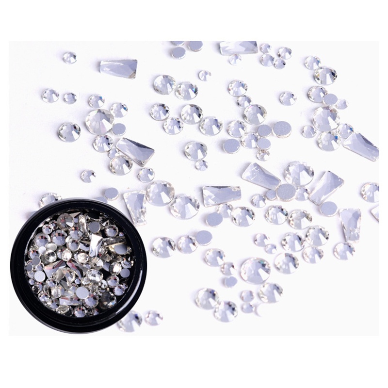 Đá Pha Lê 3D Sang Trọng Trang Trí Móng Tay Nghệ Thuật