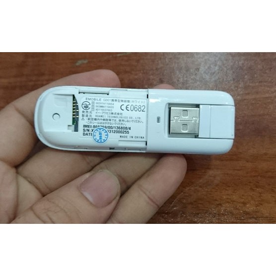 USB 3G Dcom 3G Huawei EMobile GD01 43,2Mb  Hỗ Trợ Đổi Ip - Hàng Chính Hãng Chất Lượng Bền Bỉ | BigBuy360 - bigbuy360.vn