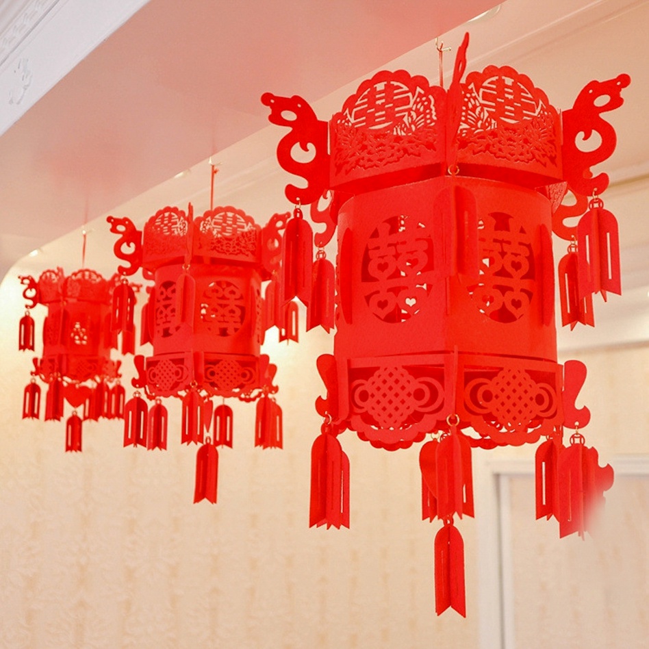 Đèn lồng trang trí đám cưới - Phụ kiện cưới