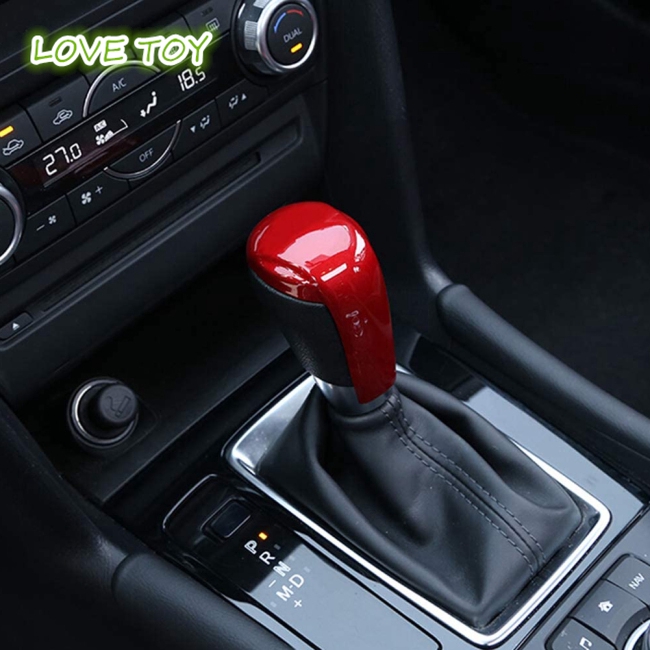 Khung Bọc Cần Số Xe Hơi Mazda 2 3 6 Cx3 / Cx5 Bằng Sợi Carbon