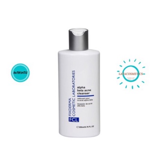 SỮA RỬA MẶT CHO DA DẦU MỤN FIXDERMA FCL ALPHA BETA ACNE CLEANSER 200ml [MỸ PHẨM CHÍNH HÃNG] [FREESHIP TOÀN QUỐC]