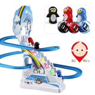 Bộ đồ chơi Chim Cánh Cụt Leo Thang Có Đèn Và Nhạc Cho Bé Shop Bố Mốc