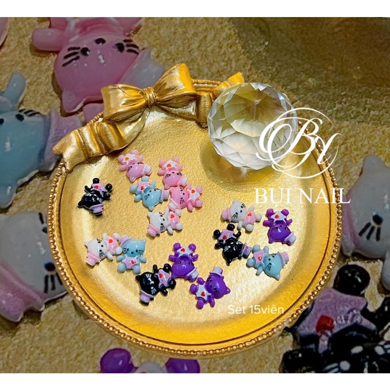 CHARM KITTY 15viên