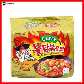 Mì gà cay cà ri Samyang Hàn Quốc [ COMBO 20 GÓI ] 140g Loại Ngon - BẢO ANH