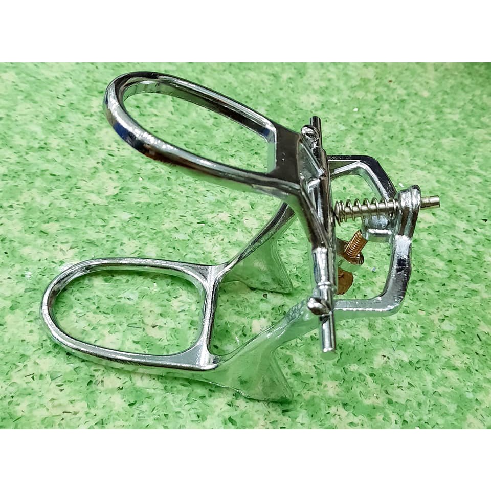 Giá khớp / càng cắn labo inox trắng