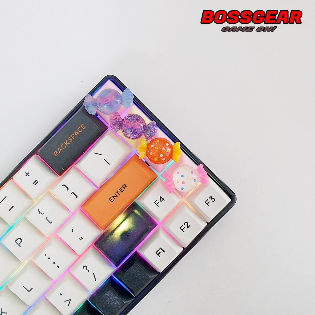 Keycap lẻ hình Kẹo ngọt siêu dễ thương Keycap Candy Keycap Artisan