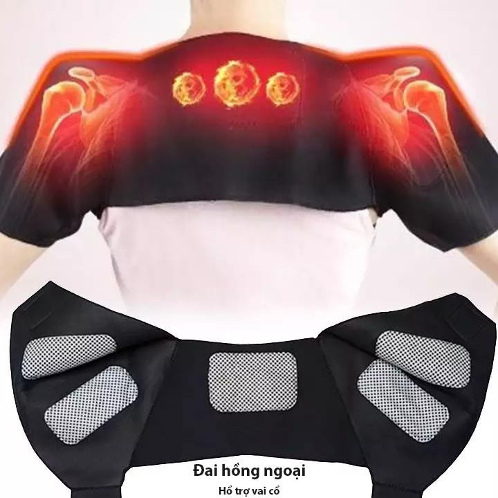 Đai hồng ngoại hổ trợ vai cổ DH35