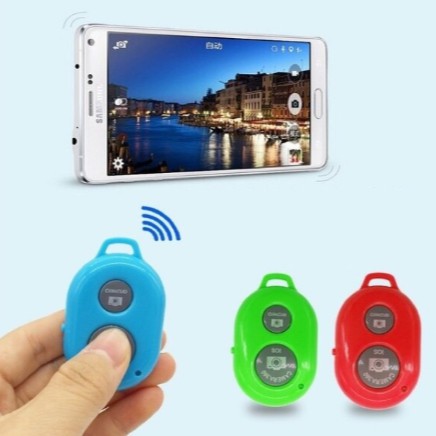 Nút bấm remote Bluetooth chụp ảnh chụp hình kèm pin