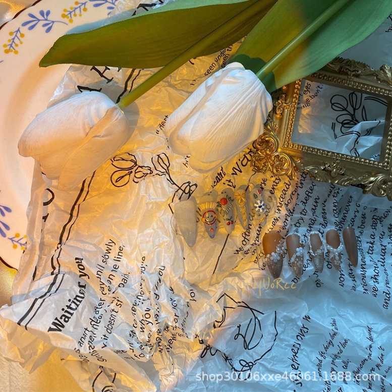 Giấy chụp ảnh sản phẩm, Giấy nhăn nghệ thuật