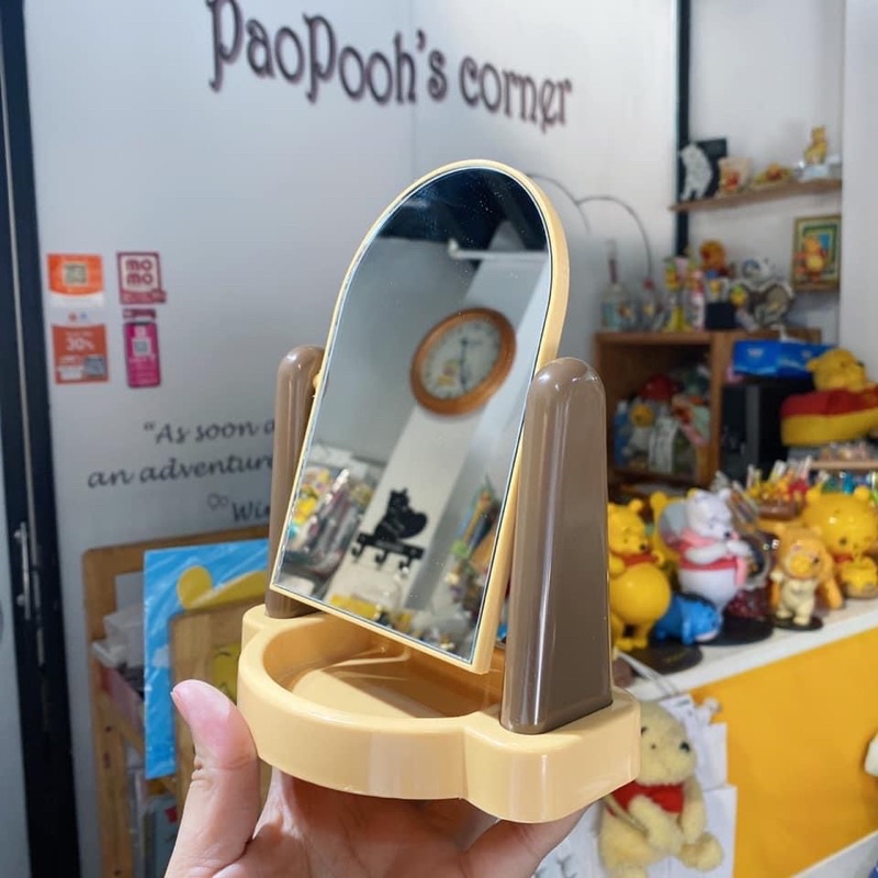 Gương để bàn gấu Pooh