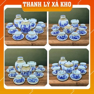 (10 MẪU ĐẸP NHẤT - CHẤT LƯỢNG BỌC ĐỒNG MEN XANH) Tổng hợp các mẫu bộ ấm chén men xanh mẫu đa dạng!