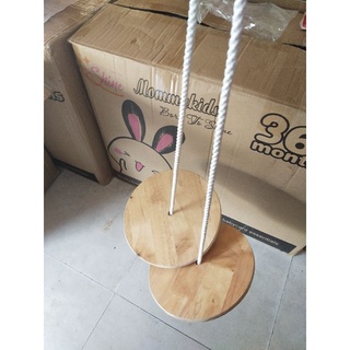 Đĩa bay gỗ, xích đu gỗ