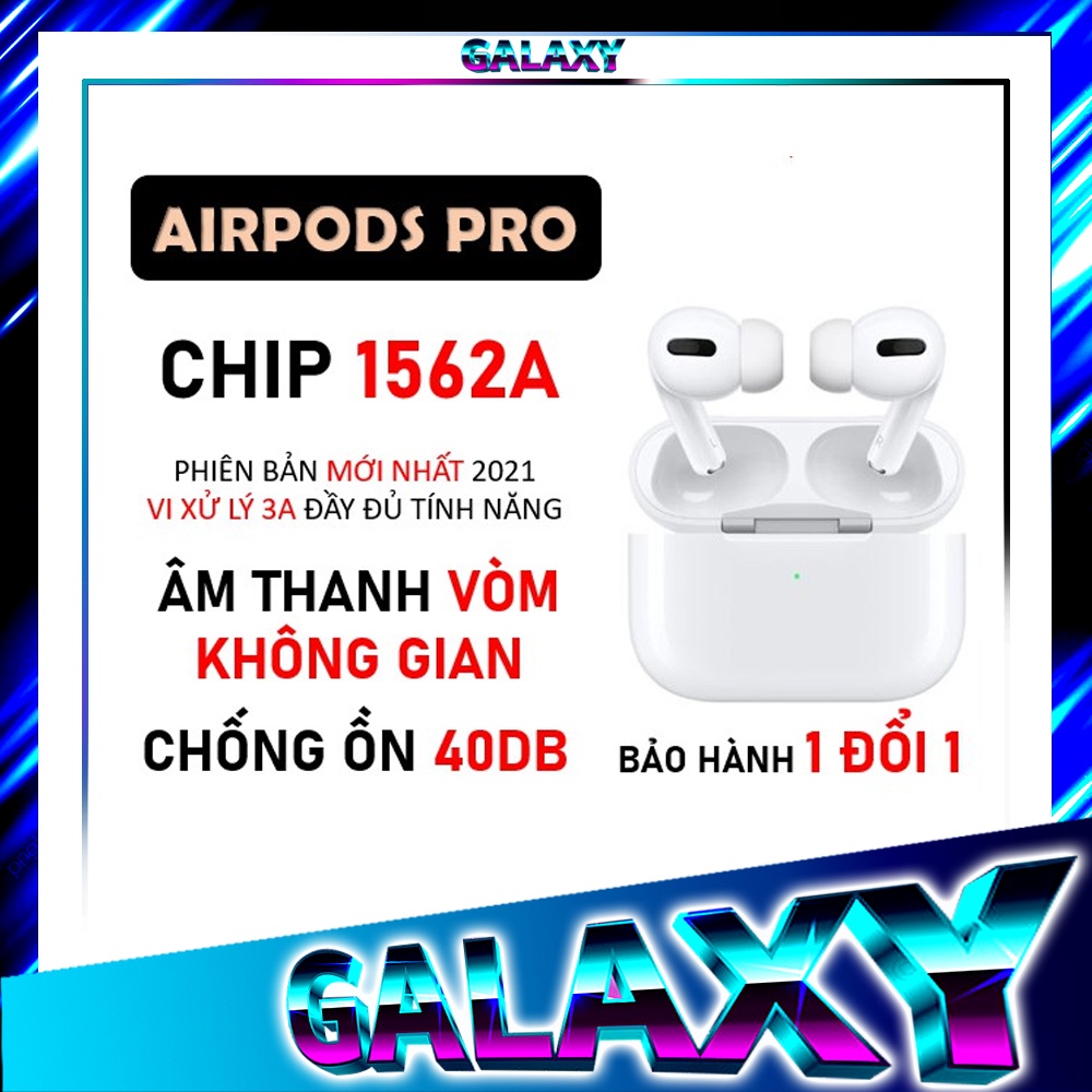 Tai Nghe Bluetooth Không Dây - TWS PRO Chip 1562A Chống Ồn ANC Cao Cấp Nhất - BẢO HÀNH ĐỔI MỚI