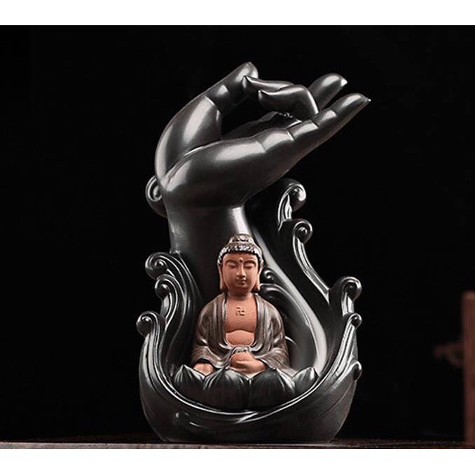 Thác khói trầm hương  SIÊU SALE  Thác mini tiểu cảnh phong thủy  Đốt trầm trang trí