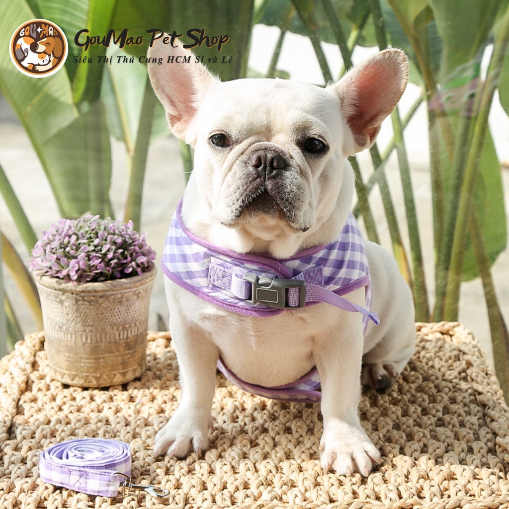 Dây dắt có túi siêu đáng yêu dành cho chó mèo - Goumao pet