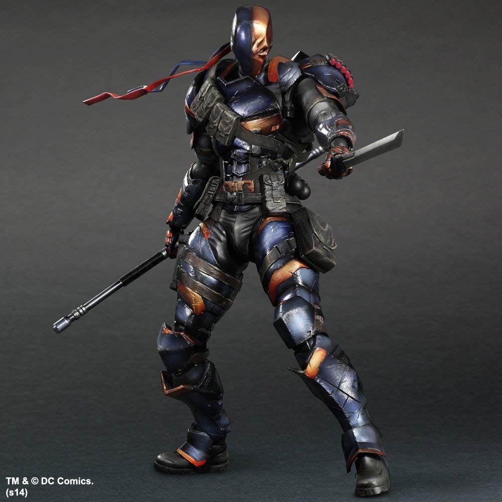 Mô hình Play Arts DC DeathStroke Batman Arkham Origins - PAK