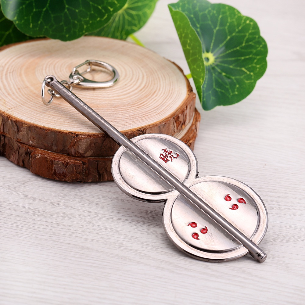 Móc khóa hình vũ khí của nhân vật Uchiha Madara Lục Đạo Hiền Nhân trong Naruto