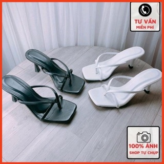 Guốc sandal sỏ ngón gót nhọn 7p mã n11 !