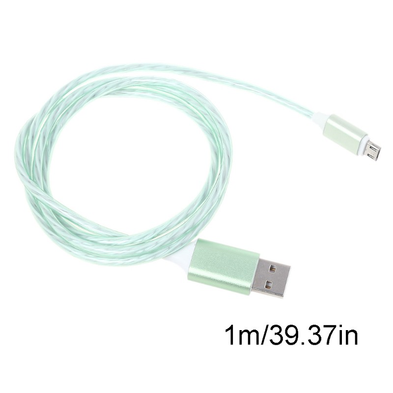 Dây Cáp Sạc Hsv Chuyển Đổi Usb Sang Micro Usb Với 3 Chế Độ Đèn Led Cho Điện Thoại / Máy Tính Bảng Sam-Sunghua-Wei